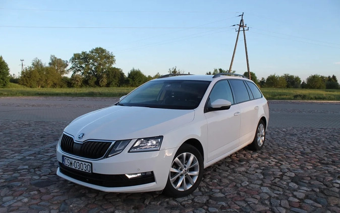 Skoda Octavia cena 73900 przebieg: 79400, rok produkcji 2019 z Świecie małe 301